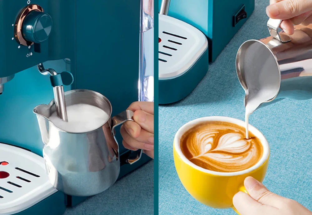 espresso machine with two hoppers