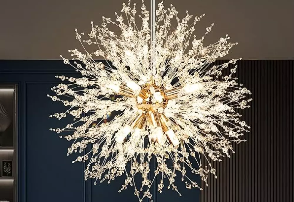 crystal ball chandelier