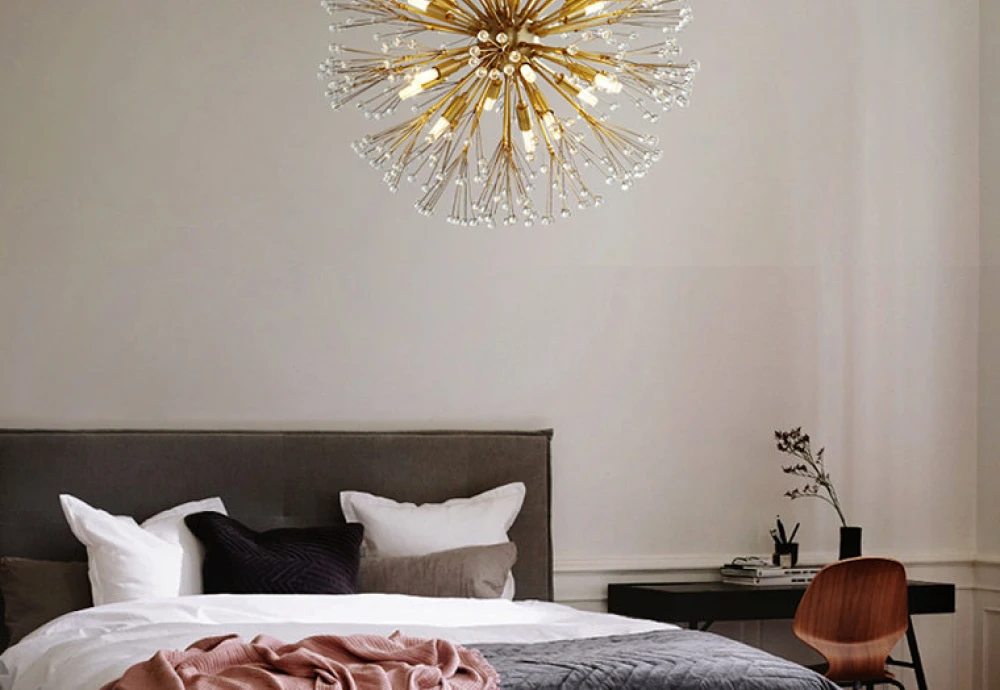 dandelion crystal chandelier