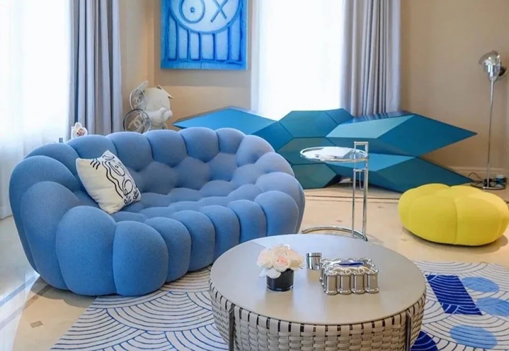 living room decor with the cloud couch