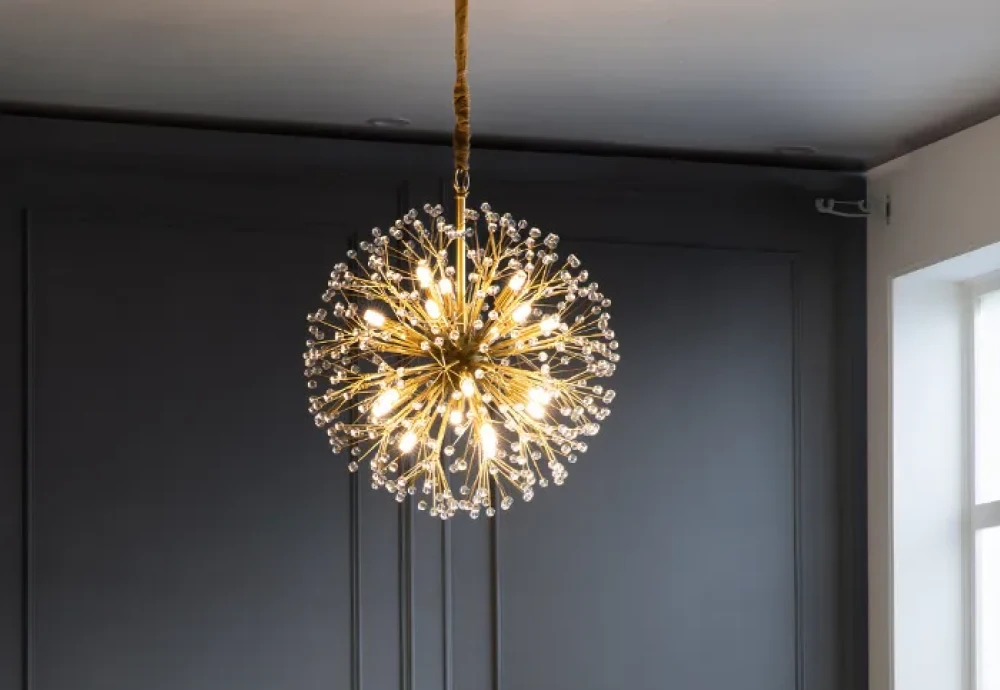 crystal round chandelier