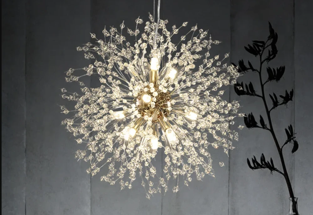 crystal ball chandelier