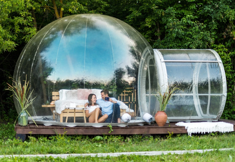 bubble tent outdoor