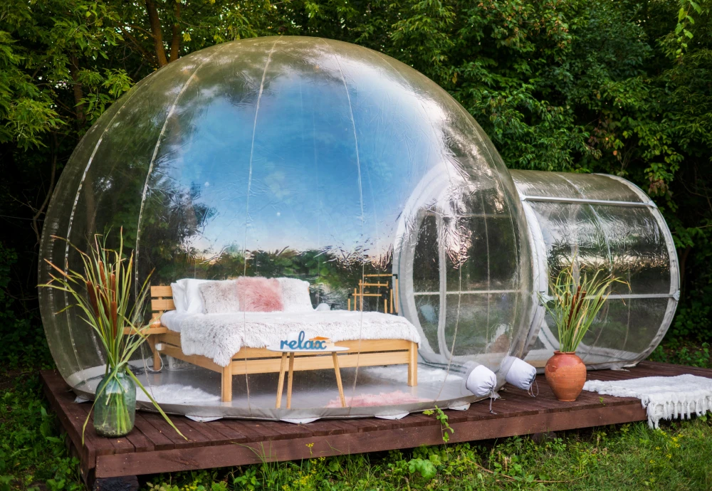 inflatable clear tent bubble