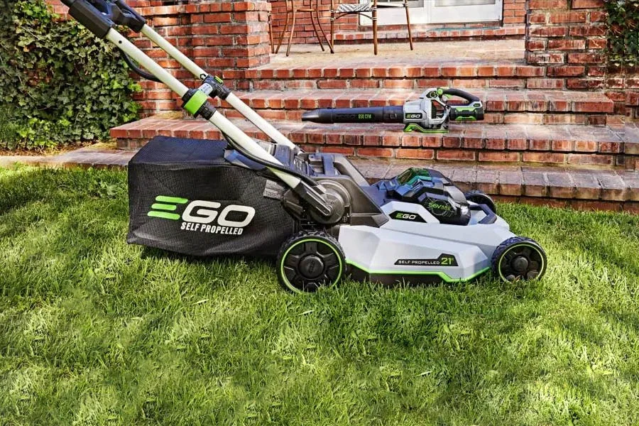 cordless electric lawnmower