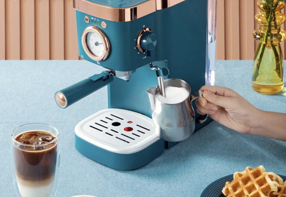 espresso machine with two hoppers