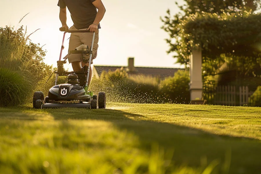 small lawnmower