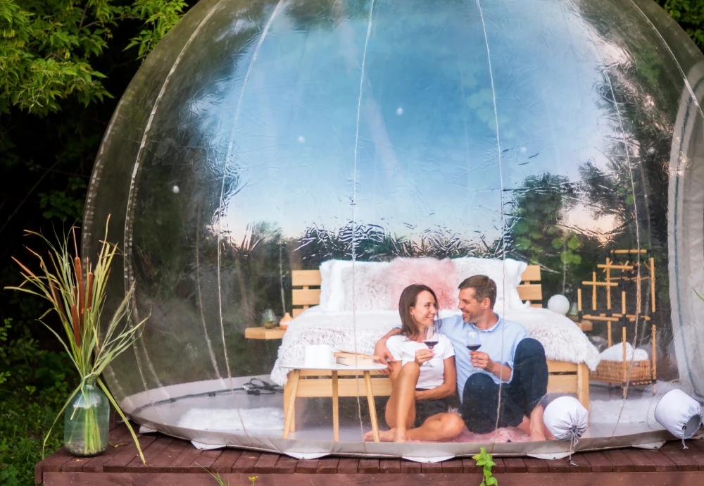 inflatable clear bubble tent